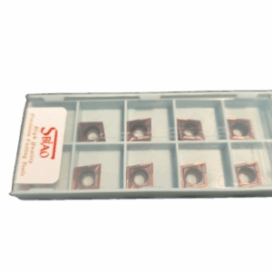 carbide turning insert for precision metal machining applications